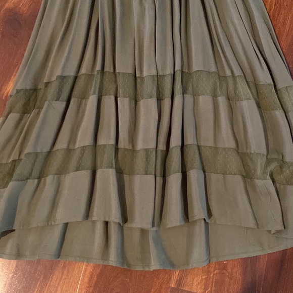 Dark green bohemian dress - Picture 4 of 4